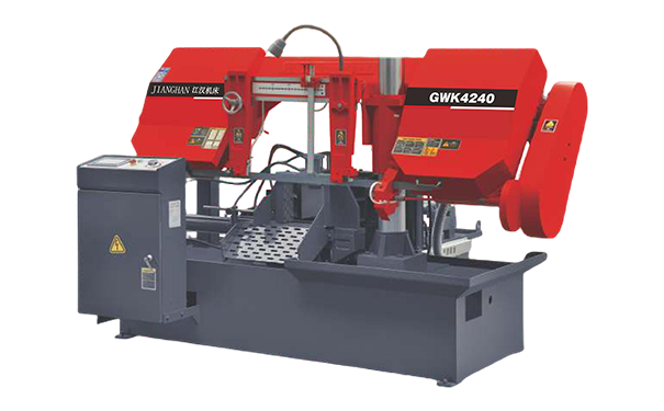 沅江GWK4240数控双柱卧式带锯床