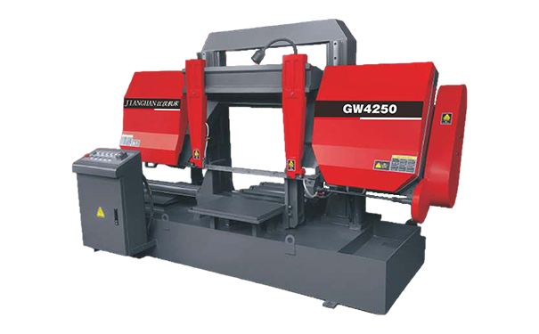 沅江GW4250双柱龙门卧式带锯床