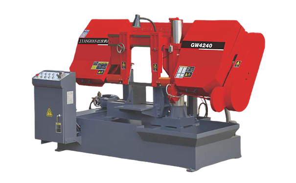 沅江GW4240双柱卧式带锯床